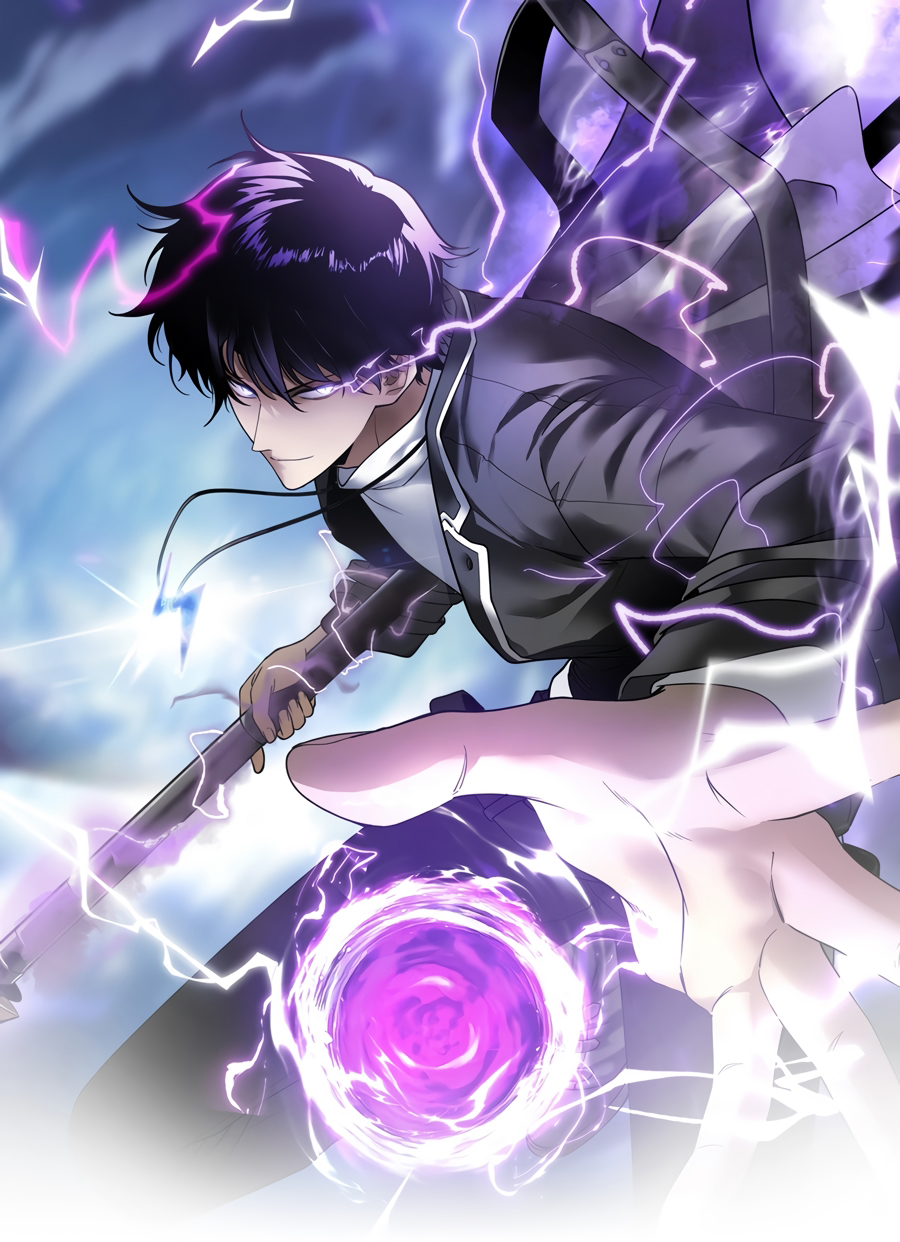 Capa de Despertando o Trovão Roxo no Início